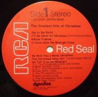 RCA Red Seal LSC-3326, A Christmas Spectacular - The Greatest Hits of Christmas.